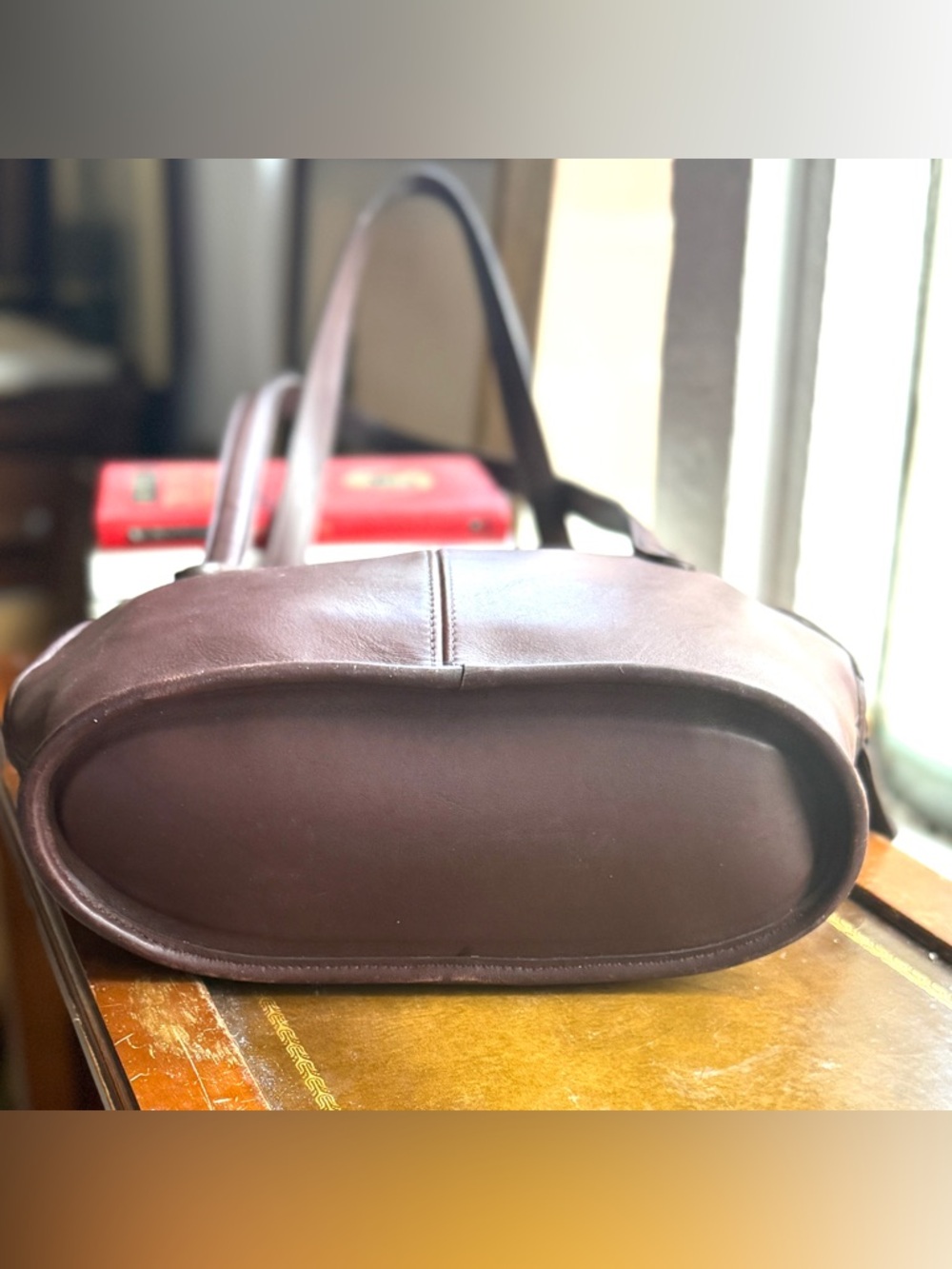 VTG Coach Asheville Zip | No. 9089 | Mahogany | Beautifully Aged - Picture 5 of 15